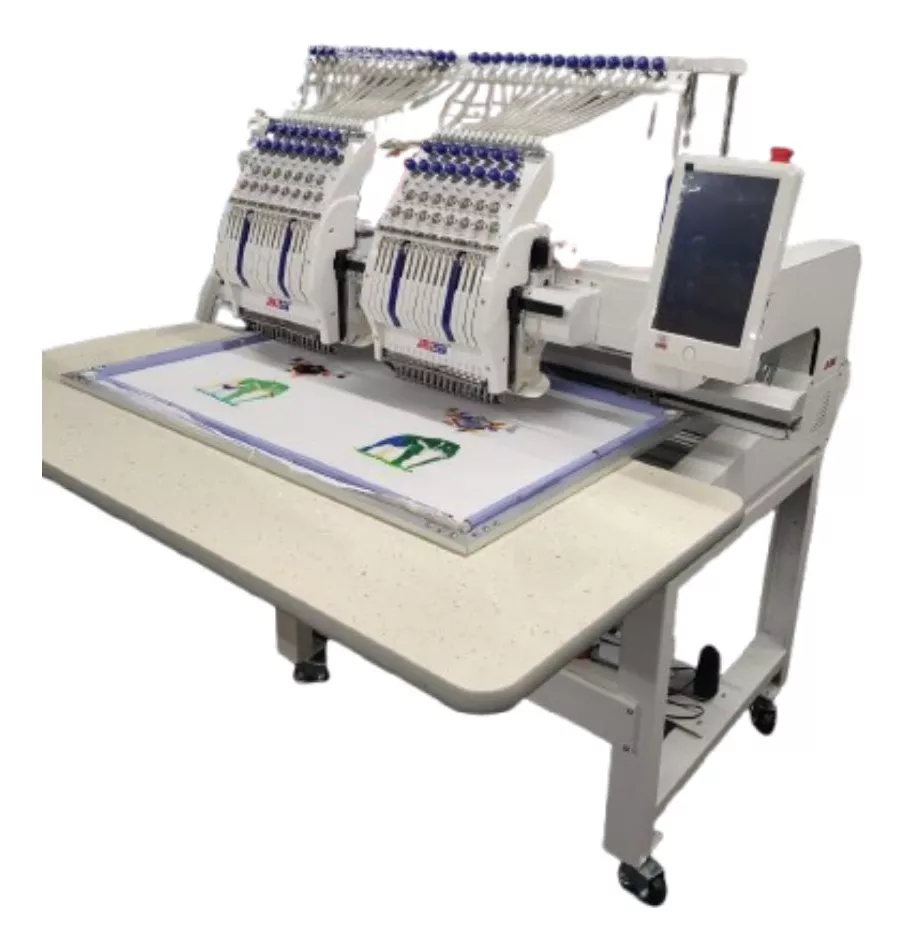 Maquina De Bordado 2 Cabeças, 15 Agulhas Js-c1502 Jakesew