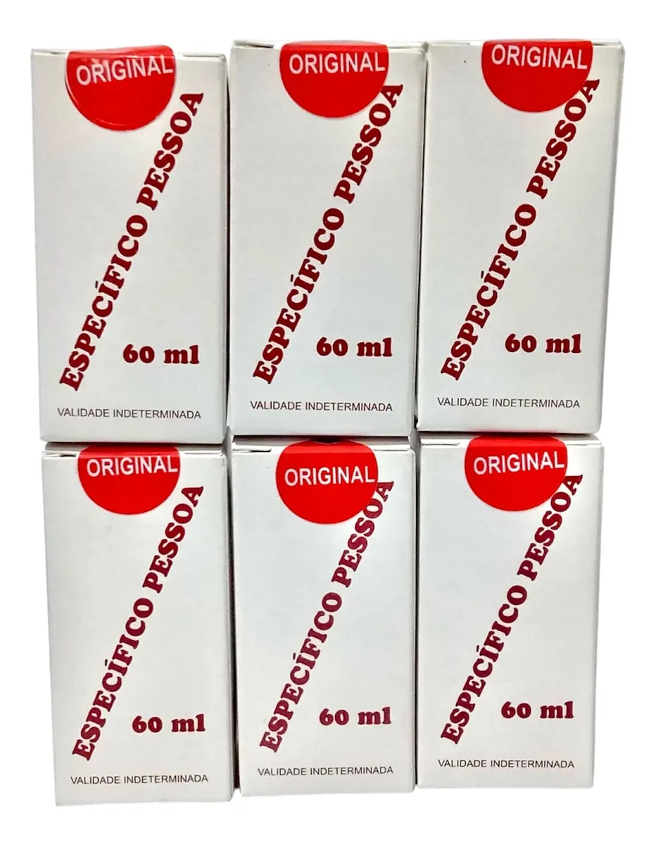 Específico Pessoa Original – 6 Peças 50ml Contra Veneno Cobra/escorpião